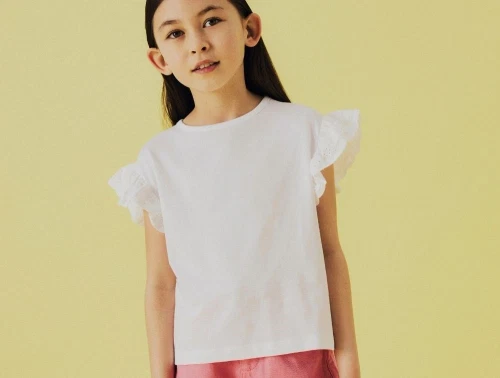 Name It top lucent hvid